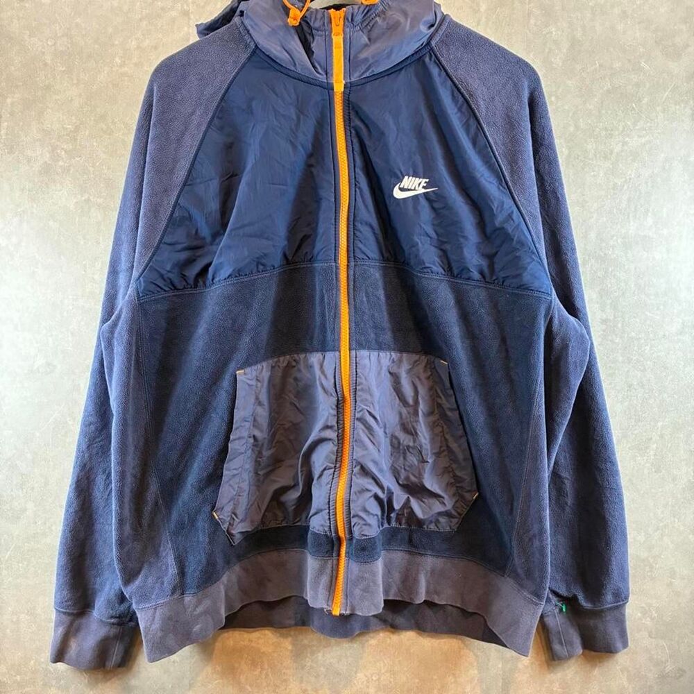 Nike Men's Navy and Blue Jacket